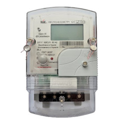 NIK 2102-02. E2MCTP1 - Лічильник обліку електроенергії (Електролічильник) однофазний, ТОВ "НІК"
