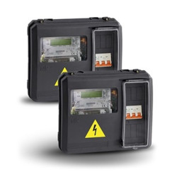 DOT.3.1 В - Ящик, шафа, щит распределительный для 1- и 3-фазных счетчиков электроэнергии (выпуклый), NIK